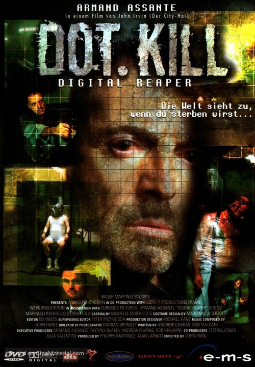 Dot.Kill - German DVD movie cover
