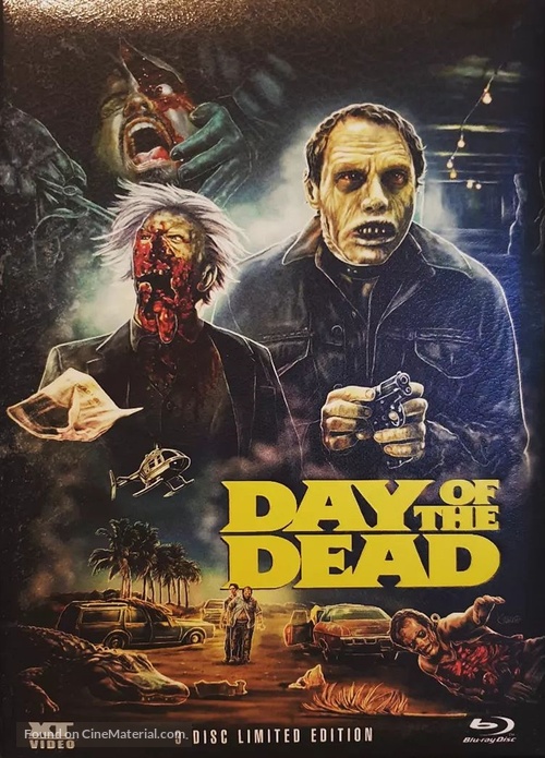 Day of the Dead - Austrian Blu-Ray movie cover