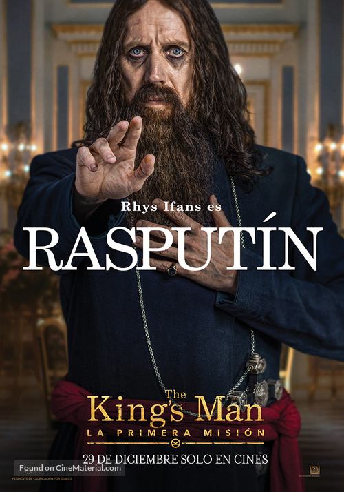 The King&#039;s Man - Spanish Movie Poster