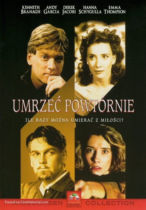 Dead Again - Polish Movie Cover