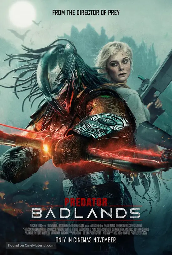 Predator: Badlands - British Movie Poster