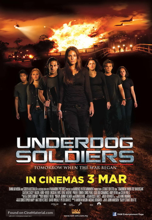 Tomorrow, When the War Began - Malaysian Movie Poster