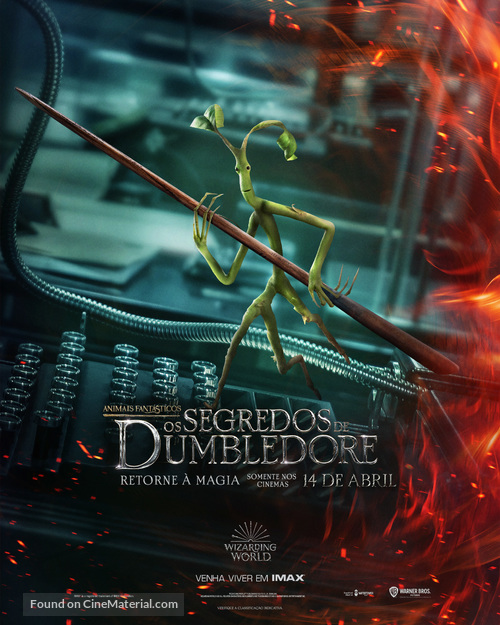 Fantastic Beasts: The Secrets of Dumbledore - Brazilian Movie Poster