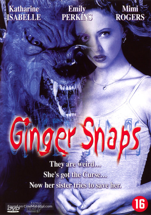 Ginger Snaps - Dutch DVD movie cover