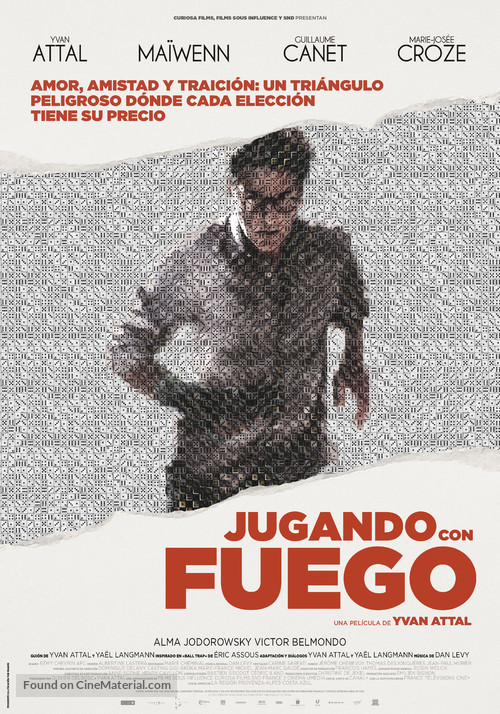 Un coup de d&eacute;s - Spanish Movie Poster