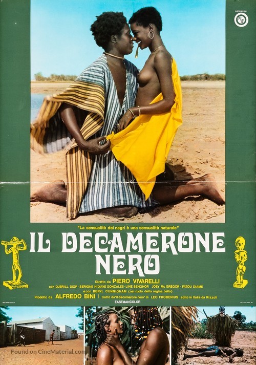 Il decamerone nero - Italian Movie Poster