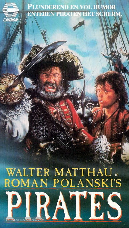 Pirates - Dutch VHS movie cover