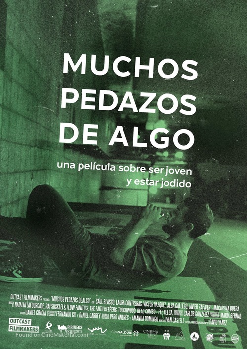 Muchos pedazos de algo - Spanish Movie Poster