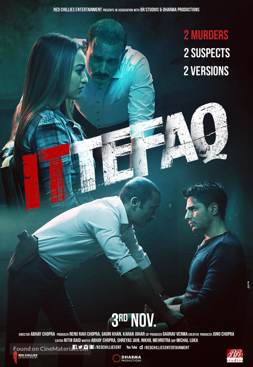 Ittefaq - Indian Movie Poster