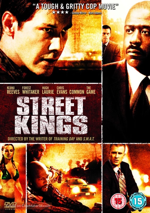 Street Kings - British DVD movie cover