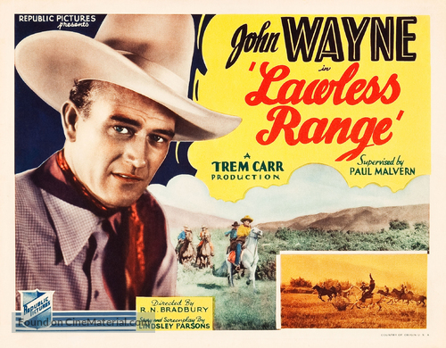 Lawless Range - Movie Poster