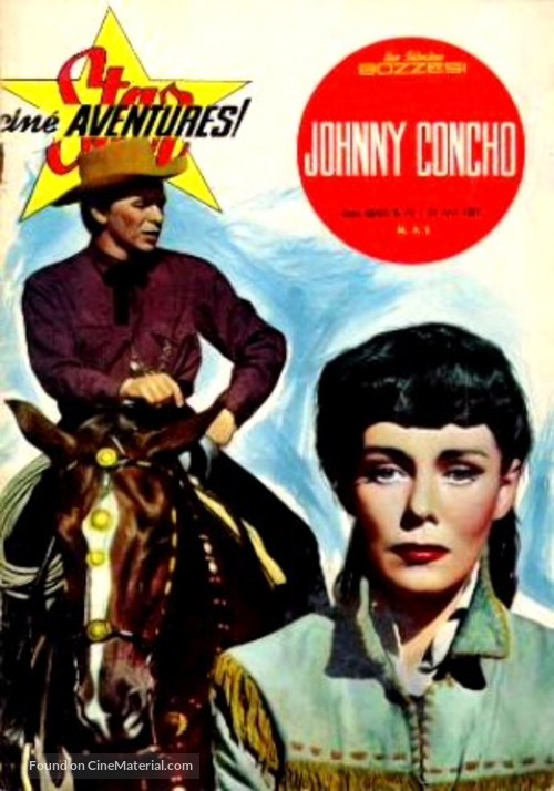 Johnny Concho - French poster