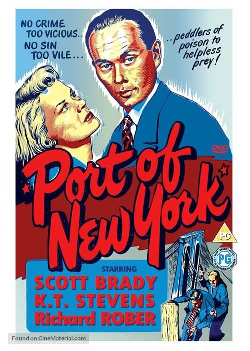 Port of New York - British DVD movie cover