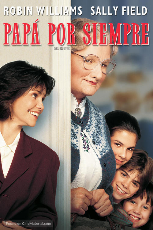 Mrs. Doubtfire - Argentinian Movie Cover