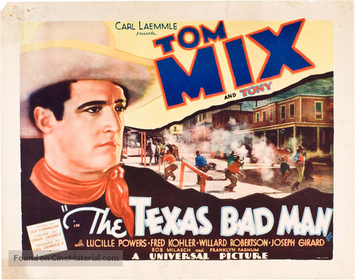 The Texas Bad Man - Movie Poster