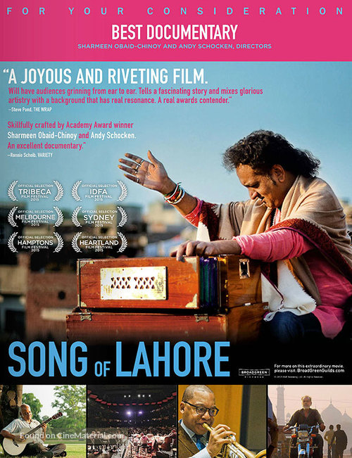 Song of Lahore - poster