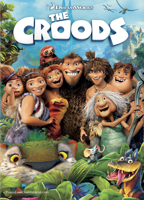 The Croods - DVD movie cover