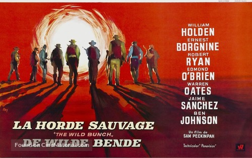 The Wild Bunch - Belgian Movie Poster