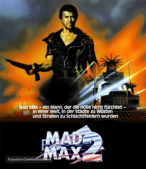 Mad Max 2 - German Blu-Ray movie cover