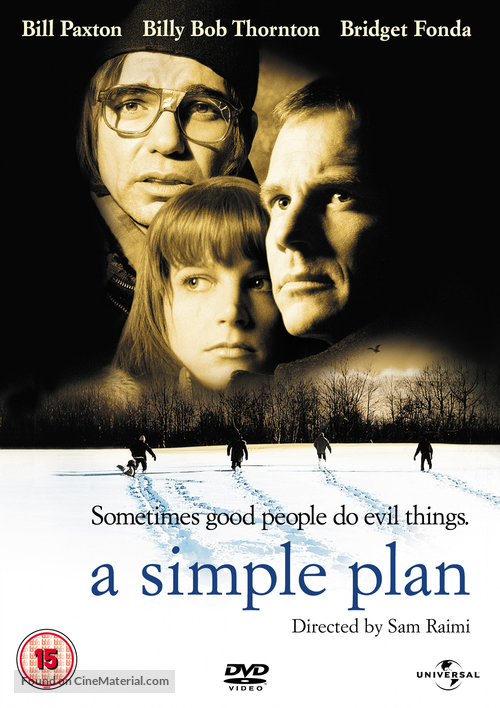 A Simple Plan - British DVD movie cover