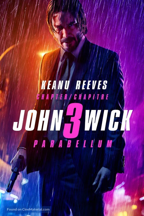 John Wick: Chapter 3 - Parabellum - Canadian Movie Cover