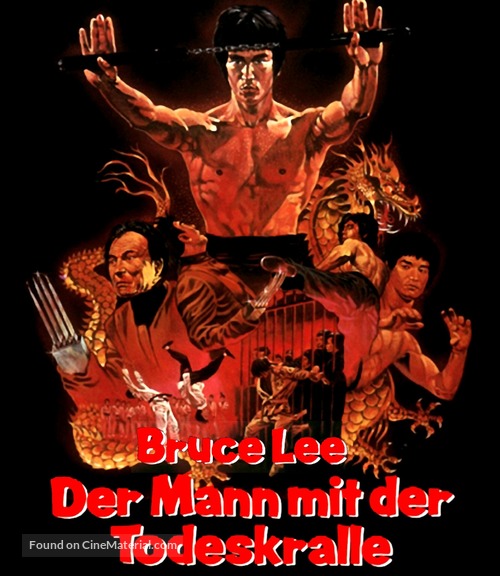 Enter The Dragon - German Blu-Ray movie cover