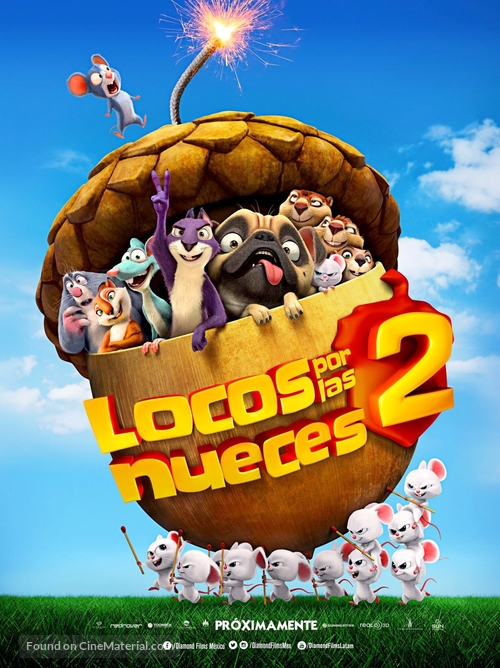 The Nut Job 2 - Mexican Movie Poster
