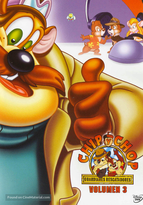 &quot;Chip &#039;n Dale Rescue Rangers&quot; - Spanish DVD movie cover