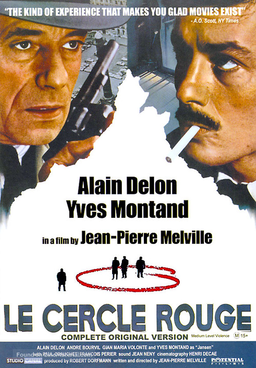 Le cercle rouge - Australian Movie Poster