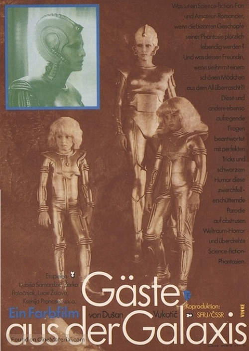 Gosti iz galaksije - German Movie Poster