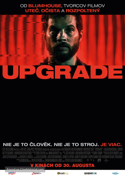 Upgrade - Czech Movie Poster