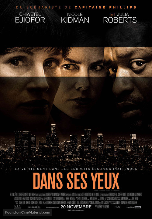 Secret in Their Eyes - Canadian Movie Poster