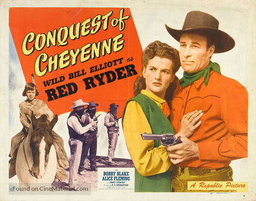 Conquest of Cheyenne - Movie Poster