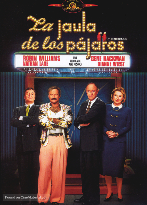 The Birdcage - Argentinian Movie Poster