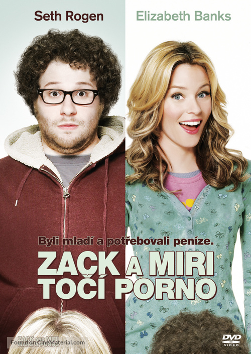 Zack and Miri Make a Porno - Czech DVD movie cover