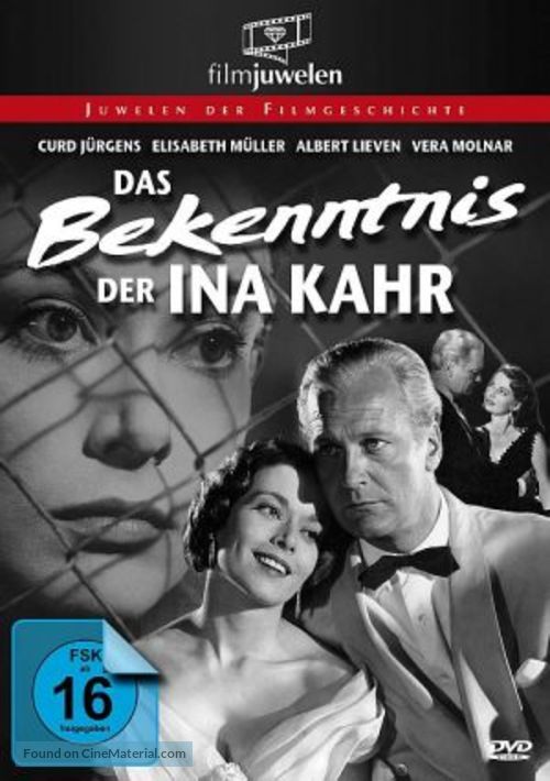 Bekenntnis der Ina Kahr, Das - German Movie Cover