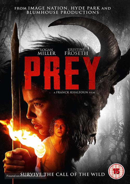 Prey - British DVD movie cover