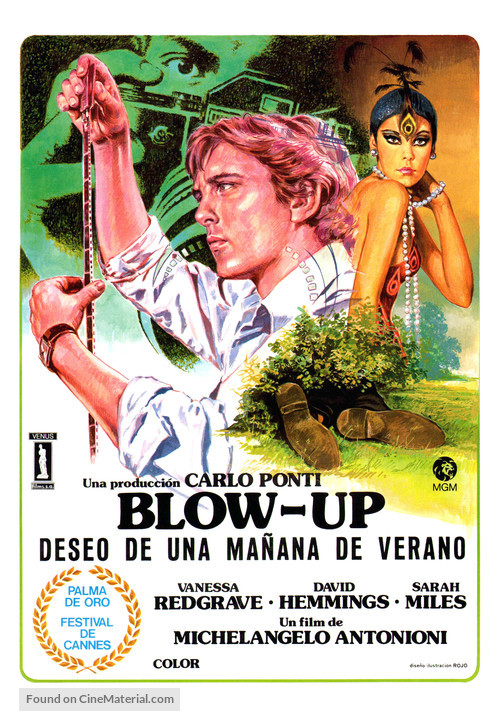 Blowup - Spanish Movie Poster