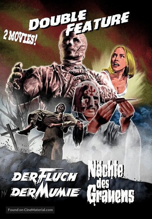 The Mummy&#039;s Shroud - German DVD movie cover