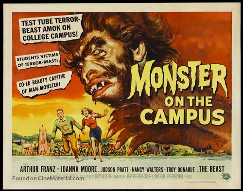 Monster on the Campus - Movie Poster