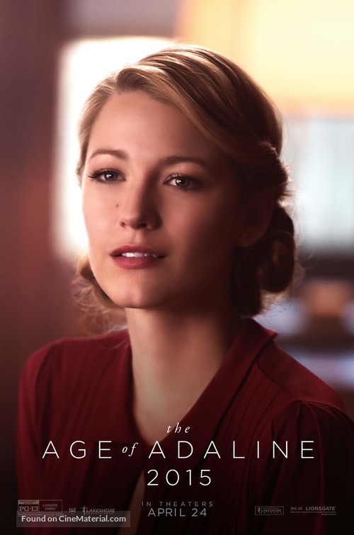 The Age of Adaline - Movie Poster