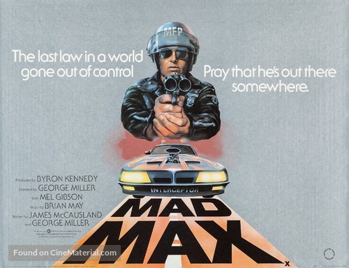 Mad Max - British Movie Poster