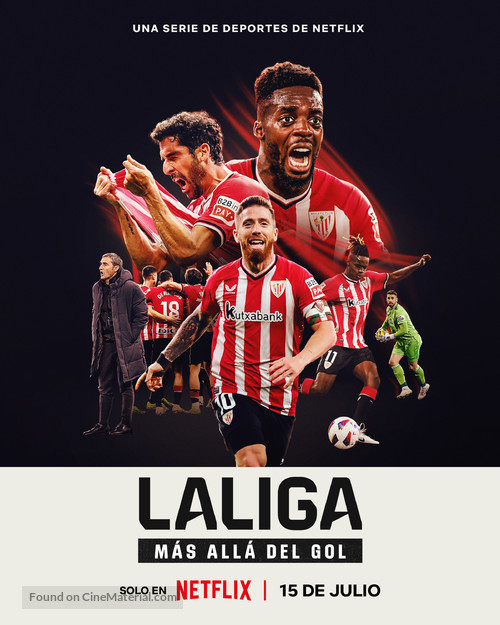 &quot;LaLiga: M&aacute;s all&aacute; del gol&quot; - Spanish Movie Poster