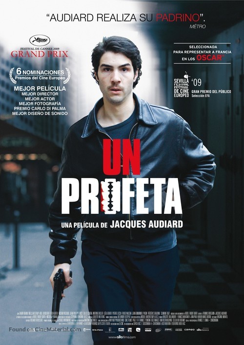 Un proph&egrave;te - Spanish Movie Poster