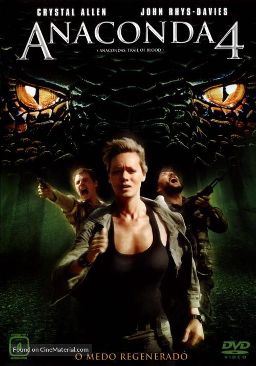 Anaconda 4: Trail of Blood - Brazilian Movie Cover