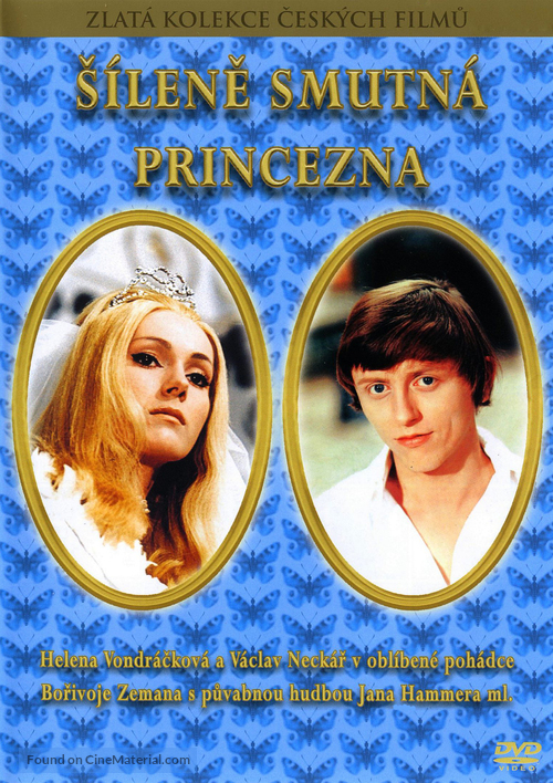 S&iacute;lene smutn&aacute; princezna - Czech DVD movie cover