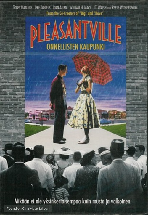 Pleasantville - Finnish DVD movie cover