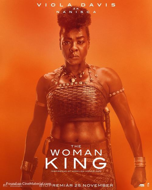 The Woman King - Swedish Movie Poster