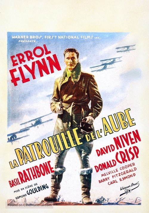 The Dawn Patrol - Belgian Movie Poster