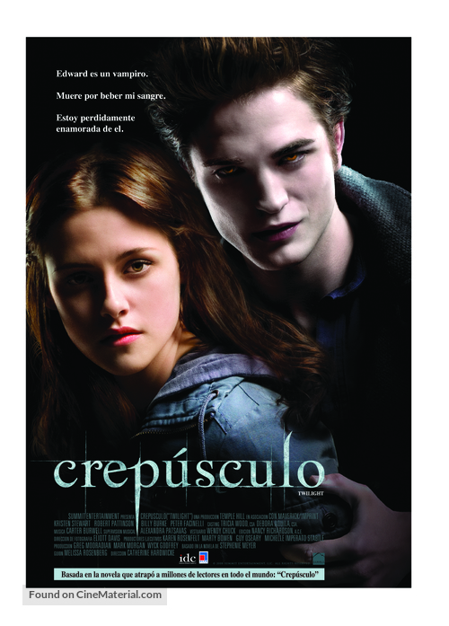 Twilight - Argentinian Movie Poster